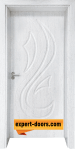 Интериорна врата Gama 203p, цвят Перла