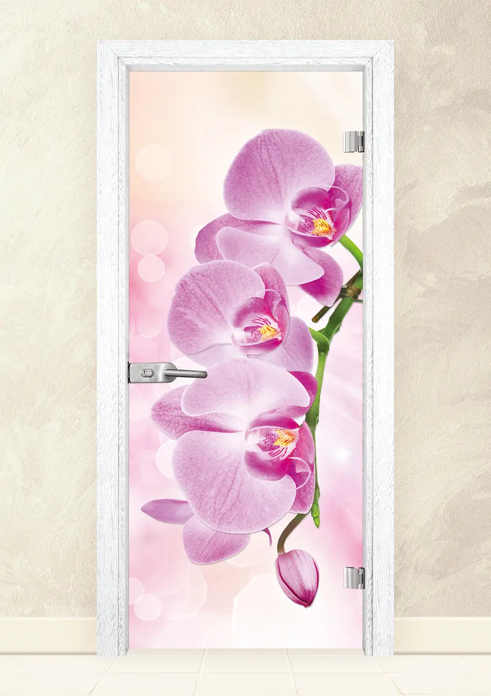 staklena-vrata-print-g-13-3-pink-breza Стъклена интериорна врата Print G 13-3 Pink Бреза