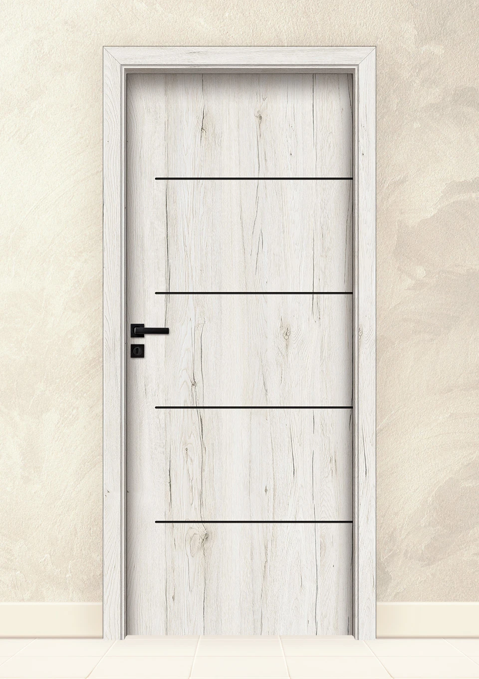 Интериорна врата Invado Belagatto модел 7, Snowy Oak