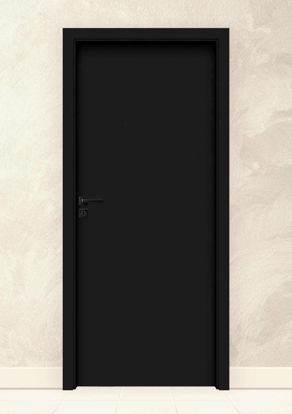 Интериорна врата Invado Norma Decor модел 1, Pure Black