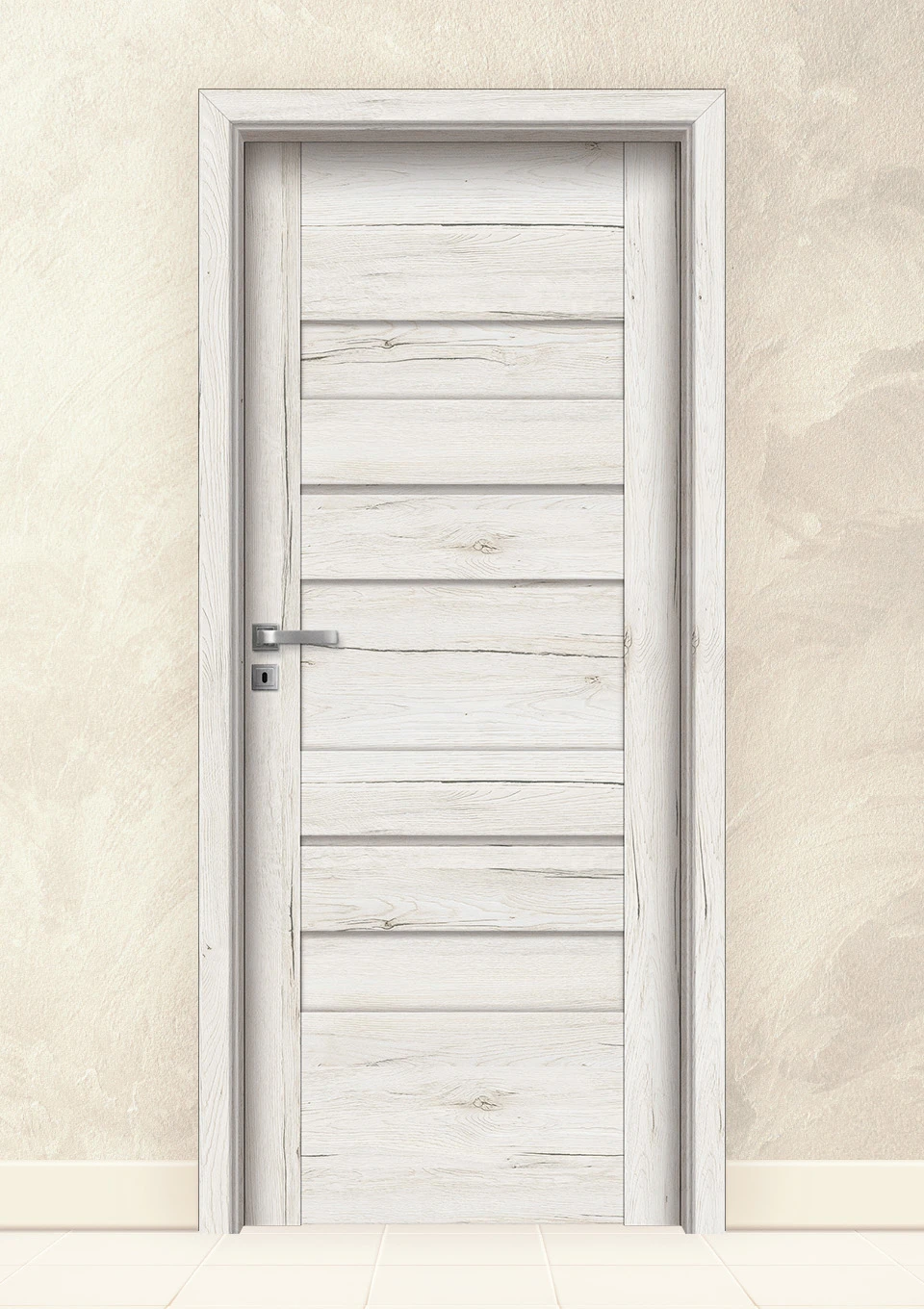 Интериорна врата Invado Pasaro модел 1, Snowy Oak